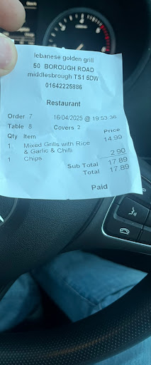 Photo of Lebanese Golden Grill - 50 Borough Rd, Middlesbrough TS1 5DW