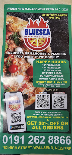Photo of Bluesea Pizzeria - 162 High St E, Wallsend NE28 7RP
