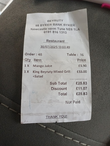 Photo of Beyruty - 98 Byker Bank, Byker, Newcastle upon Tyne NE6 1LA