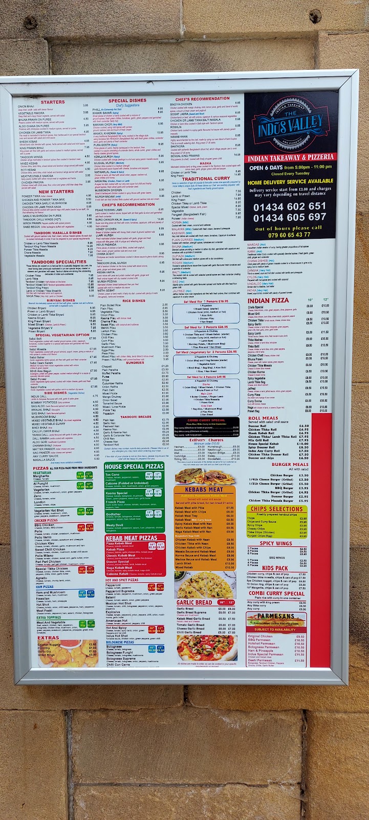 Photo of Indus Valley Indian Restaurant & Takeaway - Station Rd, Hexham NE46 1EZ