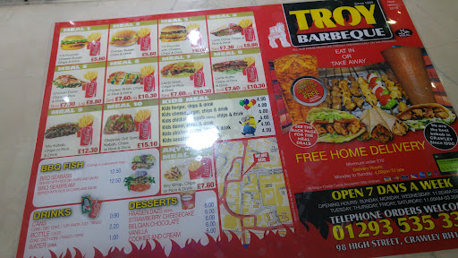 Photo of Troy Barbeque - 98 High St, Crawley RH10 1BZ