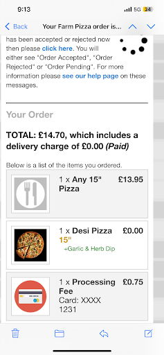 Photo of Farm Pizza (Woking) - 14 High St, Woking GU21 6BW