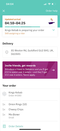 Photo of Guildford Kebab Centre - 39 Woodbridge Hill, Guildford GU2 9AD