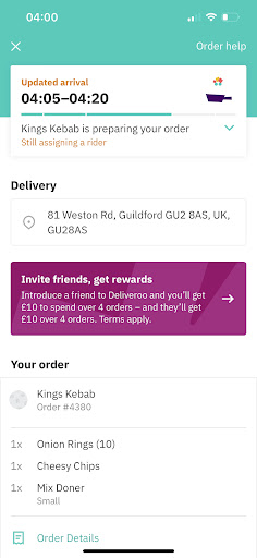 Photo of Guildford Kebab Centre - 39 Woodbridge Hill, Guildford GU2 9AD