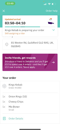 Photo of Guildford Kebab Centre - 39 Woodbridge Hill, Guildford GU2 9AD