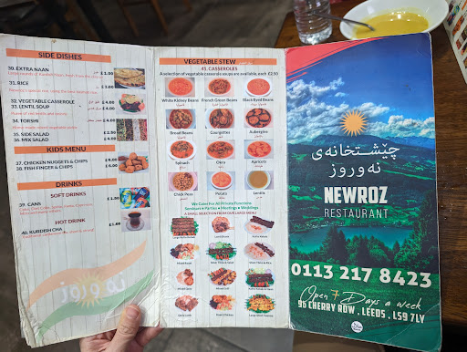 Photo of Newroz Restaurant - 9b Cherry Row, Leeds LS9 7LY