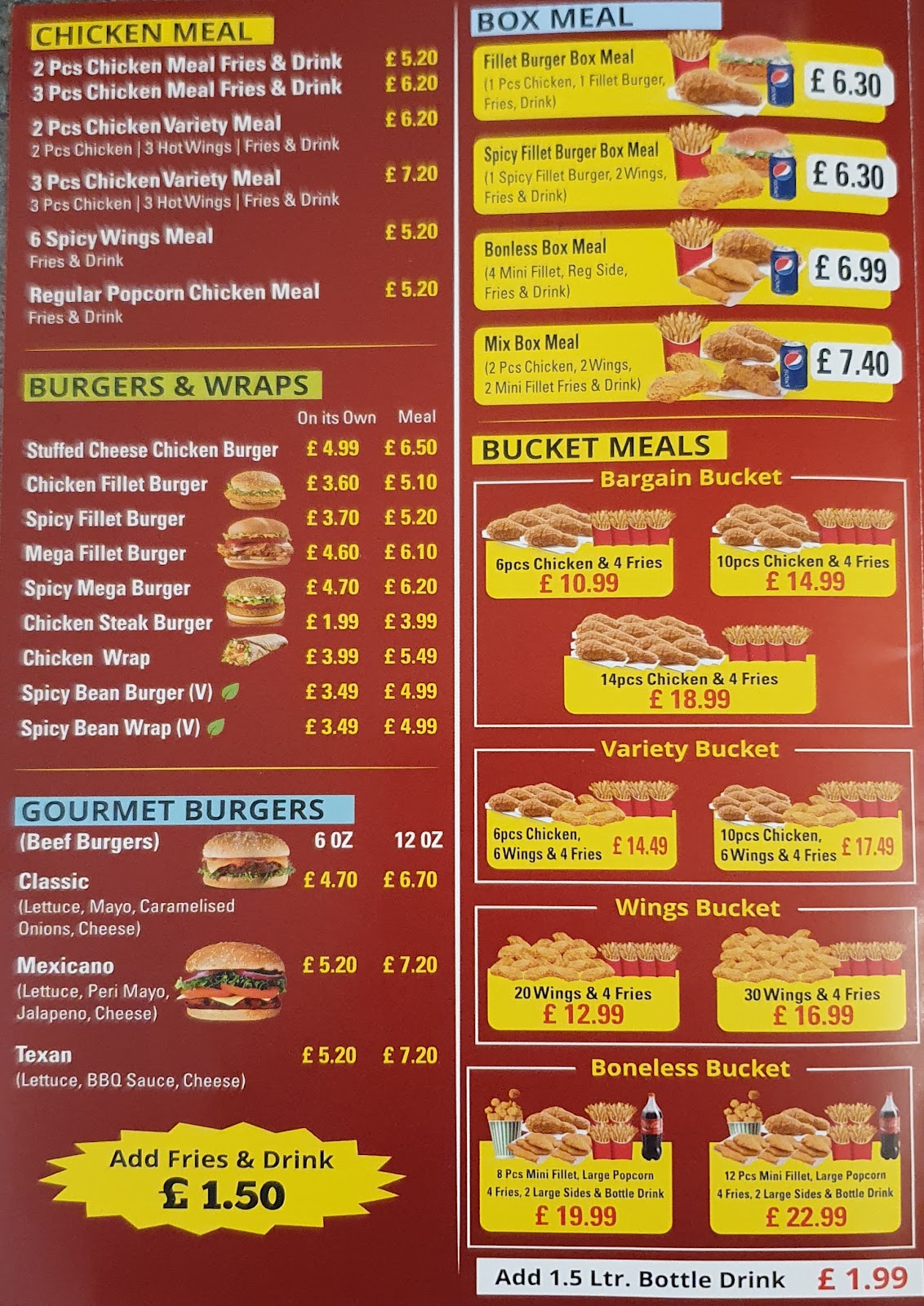 Photo of Burger M8 - 120 Eastgate St, Gloucester GL1 1QT