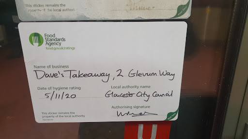 Photo of Dave's Takeaway - 22 Worcester St, Gloucester GL1 3AA