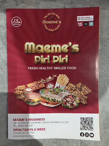 Photo of MAEME’S PIRI PIRI INVERNESS - SHOPPING CENTER, Unit -4 Eastgate, Inverness IV2 3PP