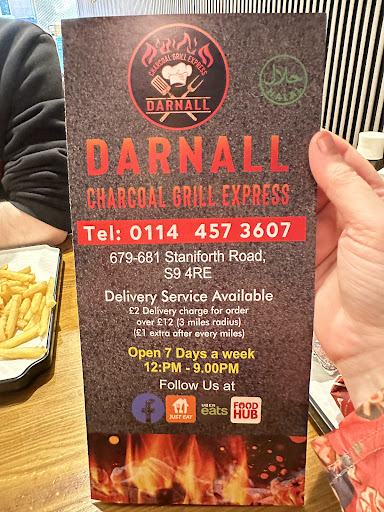 Photo of Darnall Charcoal Grill Express - 679 Staniforth Rd, Darnall, Sheffield S9 4RE