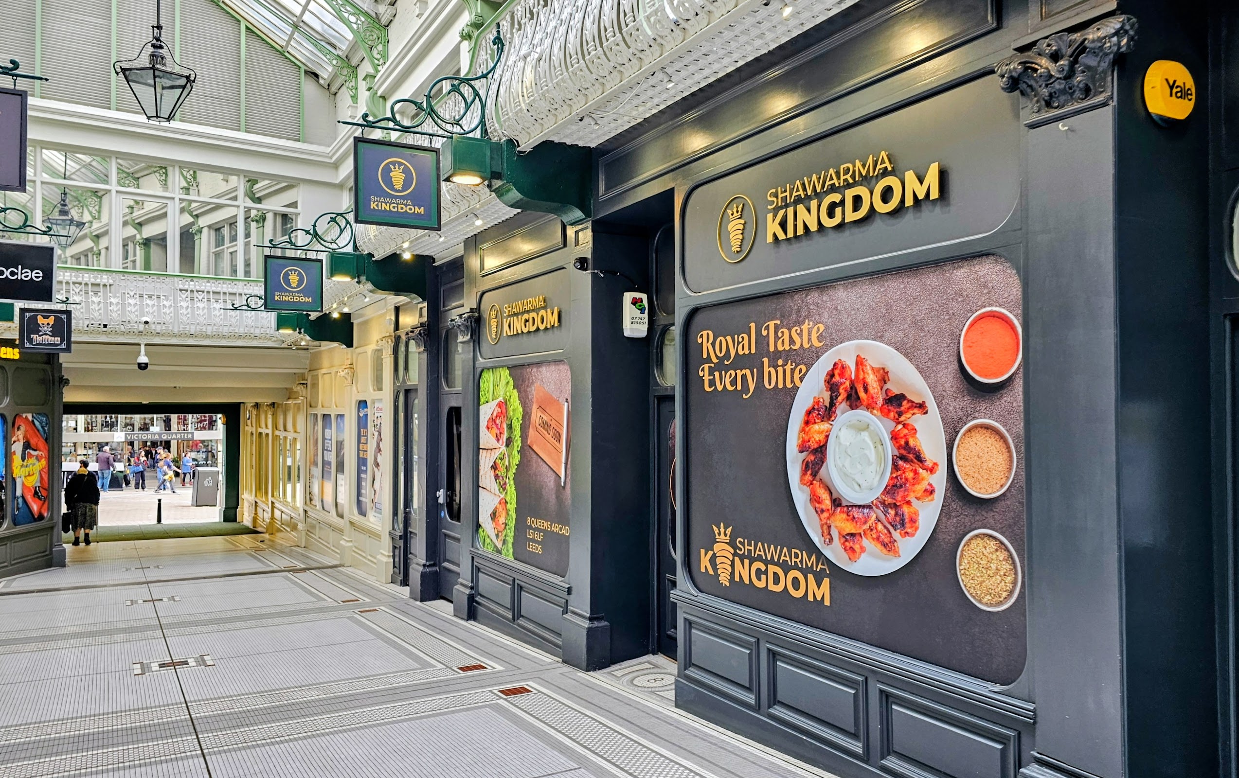 Photo of Shawarma Kingdom - Queens Arcade, Briggate, Leeds LS1 6LF