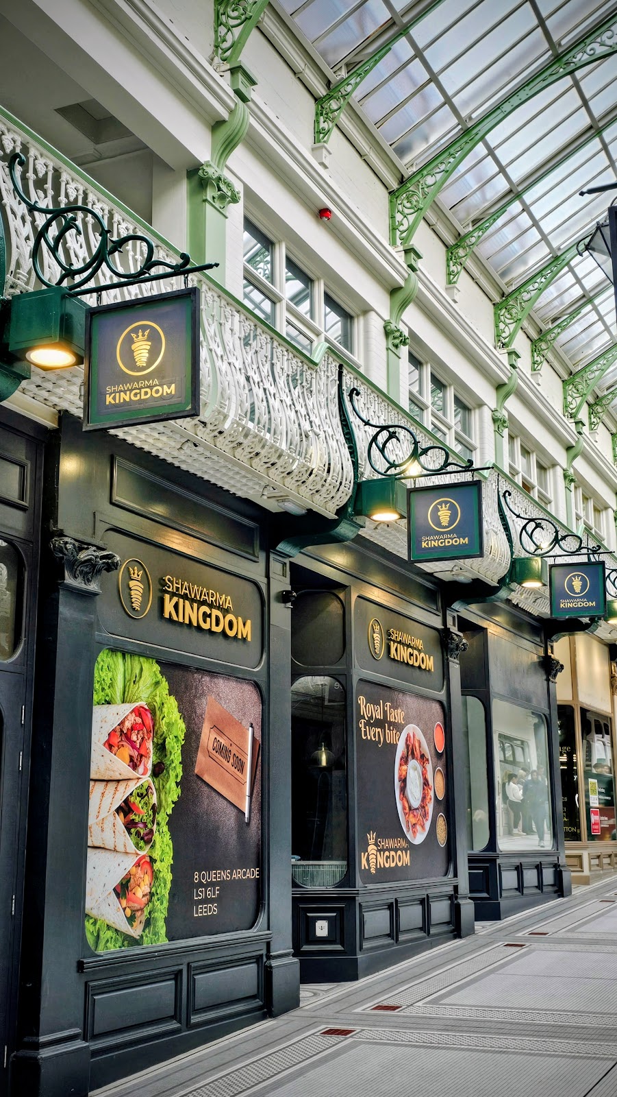 Photo of Shawarma Kingdom - Queens Arcade, Briggate, Leeds LS1 6LF