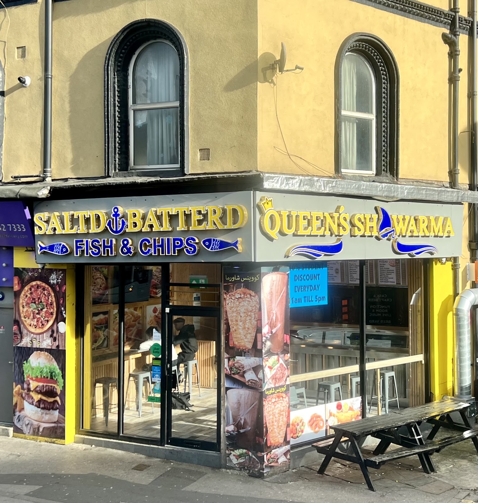 Photo of Queen's Shawarma - Woodhouse, Leeds LS2 9DZ, UK