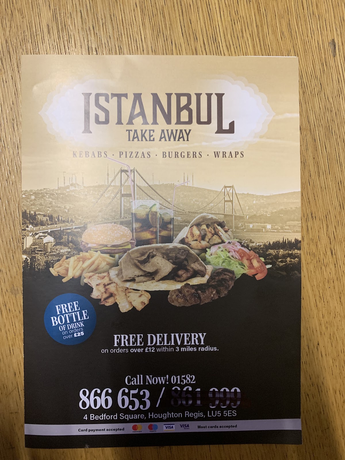 Photo of Istanbul Take Away - Mask Curtain Design, 4 Bedford Square, Houghton Regis, Dunstable LU5 5ES