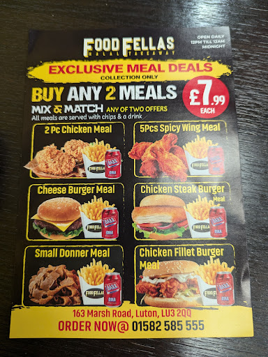 Photo of Food Fellas Halal Takeaway - 163 Marsh Rd, Luton LU3 2QQ