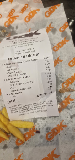 Photo of German Doner Kebab (GDK) - Unit 227, 30 Garden Walk, Metrocentre, Whickham, Newcastle upon Tyne NE11 9YZ