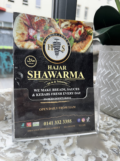 Photo of Hajar's Shawarma - Sauchiehall Street - 450a Sauchiehall St, Glasgow G2 3JD