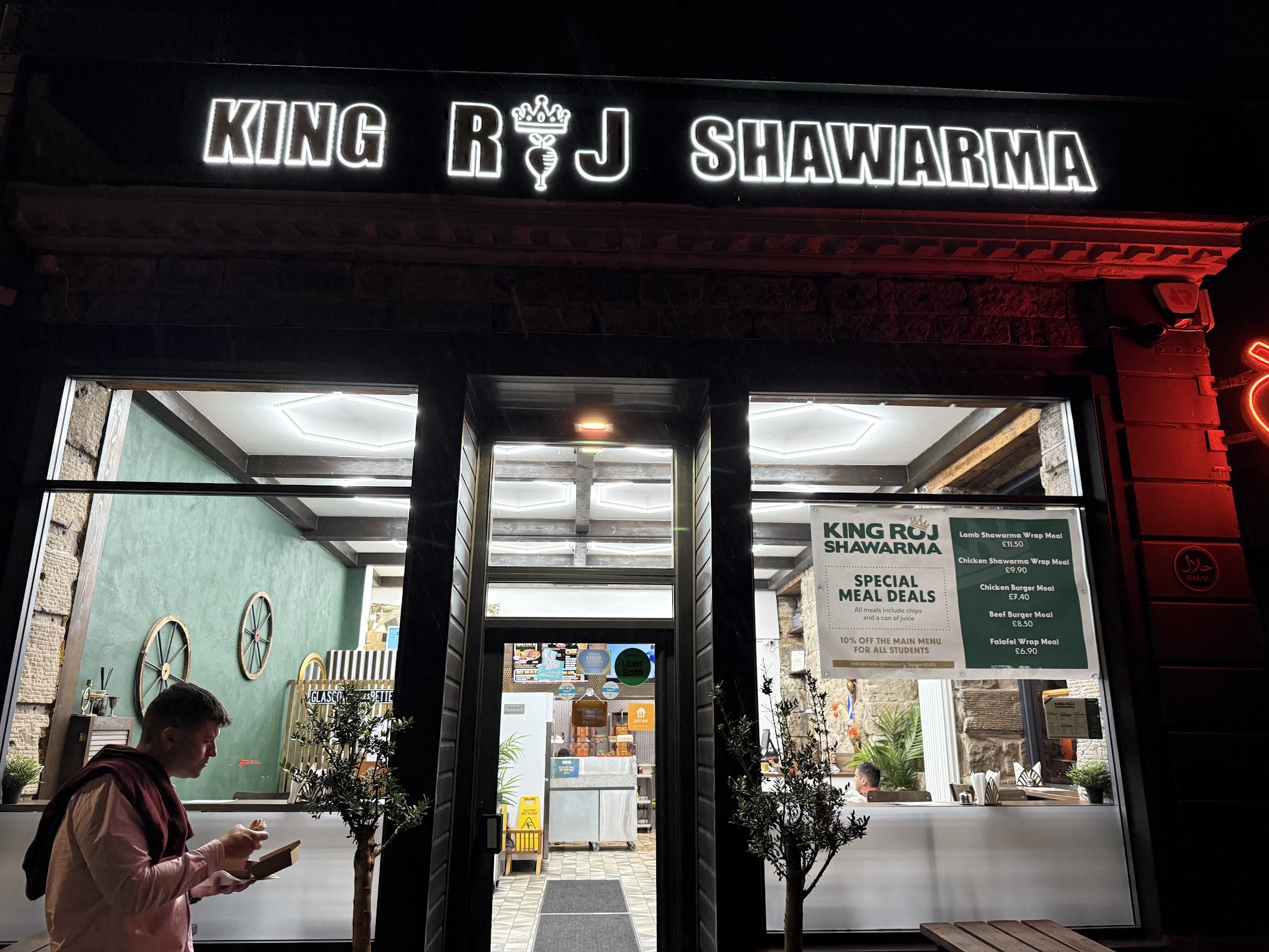 Photo of King Roj Shawarma - 1204 Argyle St, Finnieston, Glasgow G3 8TJ
