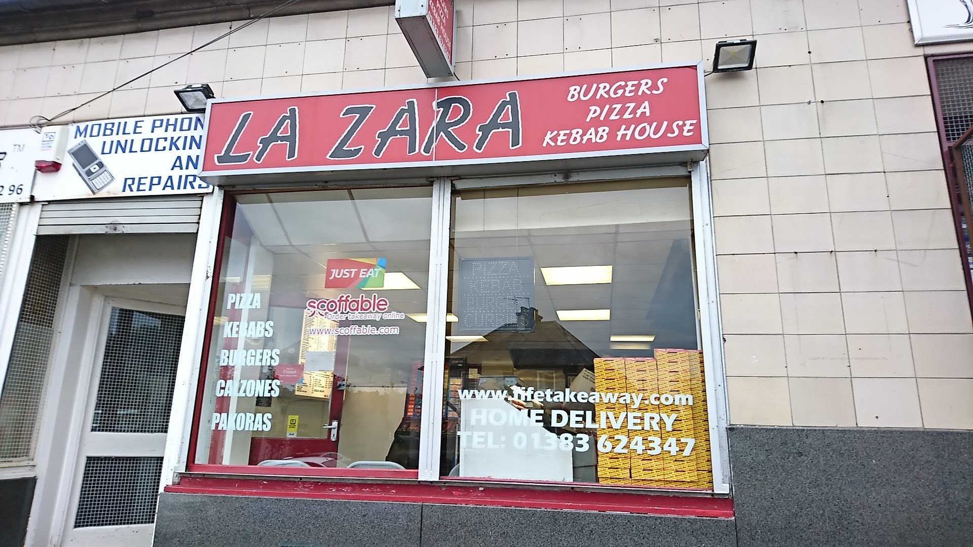 Photo of La Zara Takeaway - 17A St Andrew St, Dunfermline KY11 4QG