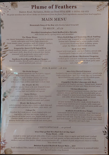 Photo of The Plume of Feathers - Station Rd, Barlaston, Stoke-on-Trent ST12 9DH