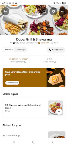 Photo of Dubai Grill & Shawarma - 17 Green Lanes, London N13 4TT