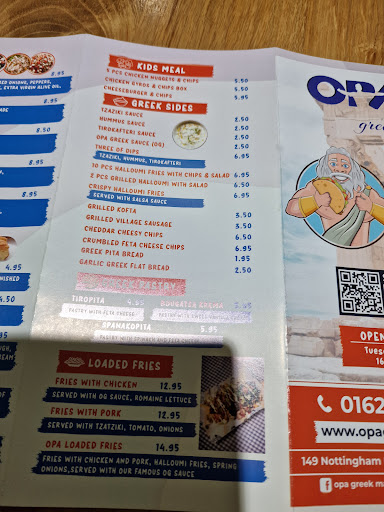 Photo of OPA!🕺🏻GREEK! MANSFIELD - 149 Nottingham Rd, Mansfield NG18 4AE