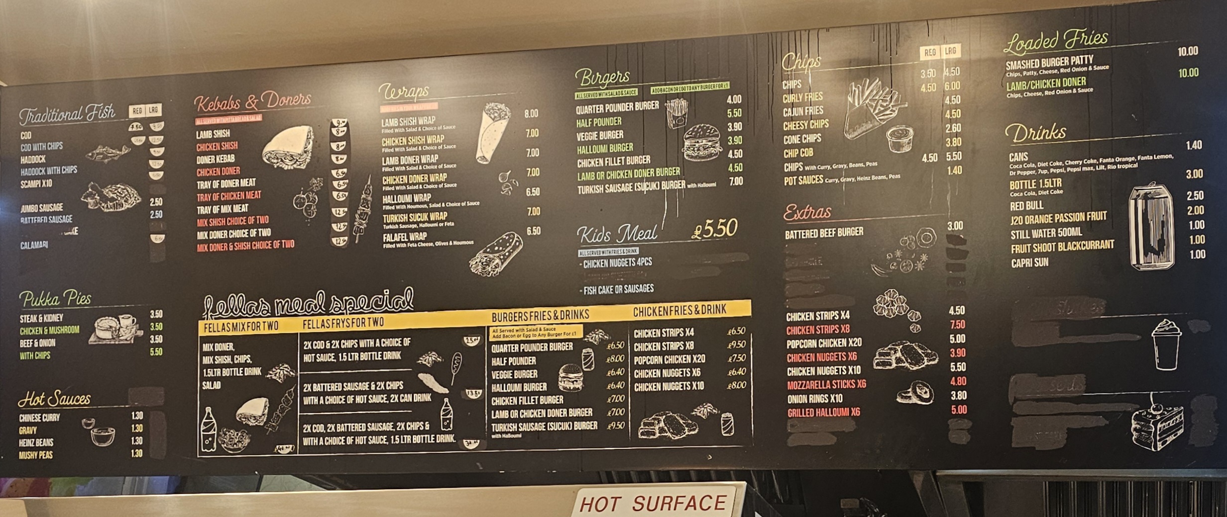 Photo of Fellas Fish and Kebab - 145 Nottingham Rd, Mansfield NG18 4AE