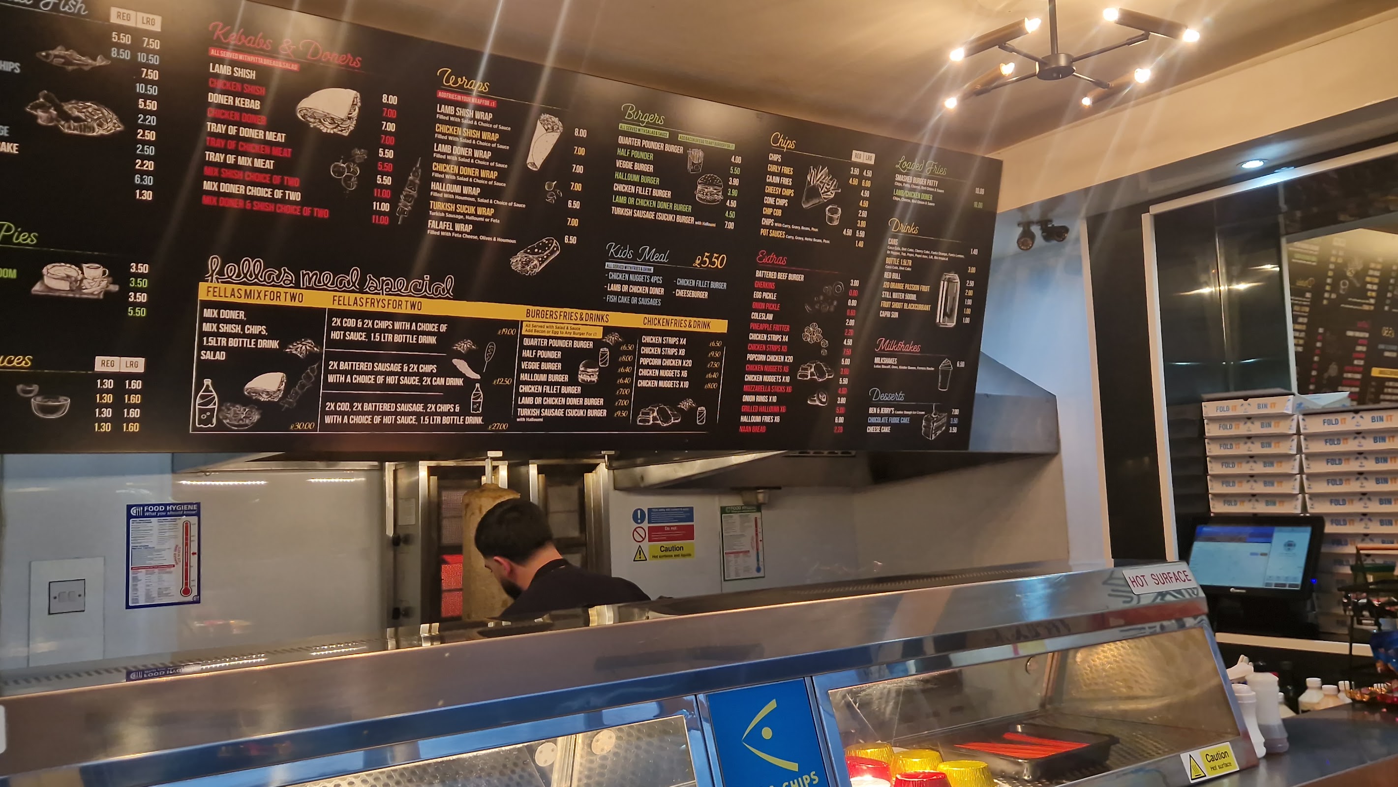 Photo of Fellas Fish and Kebab - 145 Nottingham Rd, Mansfield NG18 4AE