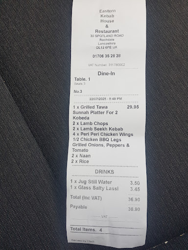 Photo of Eastern kebab house & restaurant - 30 Spotland Rd, Rochdale OL12 6PE