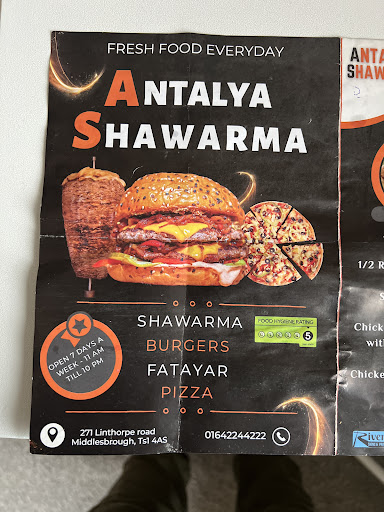 Photo of Antalya Shawarma - 271 Linthorpe Rd, Middlesbrough TS1 4AS