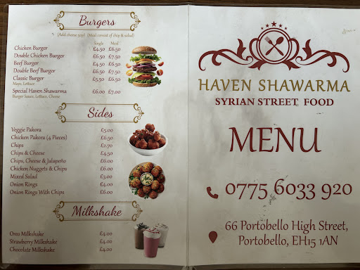 Photo of Haven shawarma - 66 Portobello High St, Edinburgh EH15 1AN