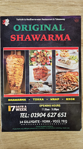 Photo of Original shawarma - 14 Gillygate, York YO31 7EQ