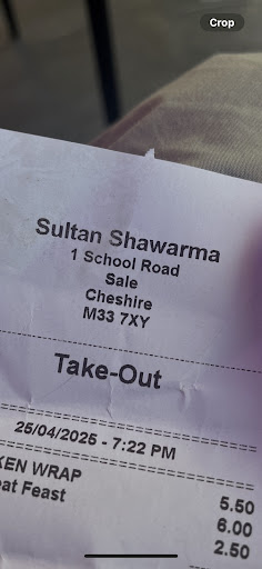 Photo of Sultan Shawarma - 1 School Rd, Sale M33 7XY