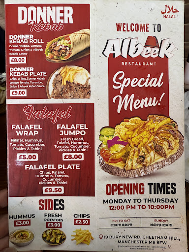 Photo of Albeek Manchester - 19 Bury New Rd, Cheetham Hill, Manchester M8 8FW