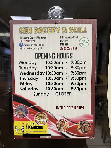 Photo of Sen Bakery & Grill - 106 Chepstow Rd, Maindee, Newport NP19 8EE