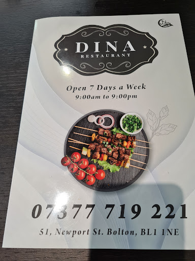 Photo of Dina Restaurant - 51 Newport St, Bolton BL1 1NE