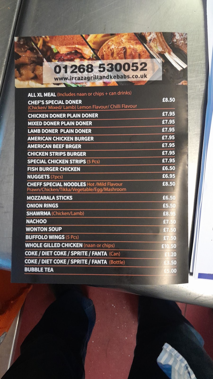 Photo of I R RAZZA KEBAB AND GRILL SHOP - Unit 17 Bentalls, Basildon SS14 3BS