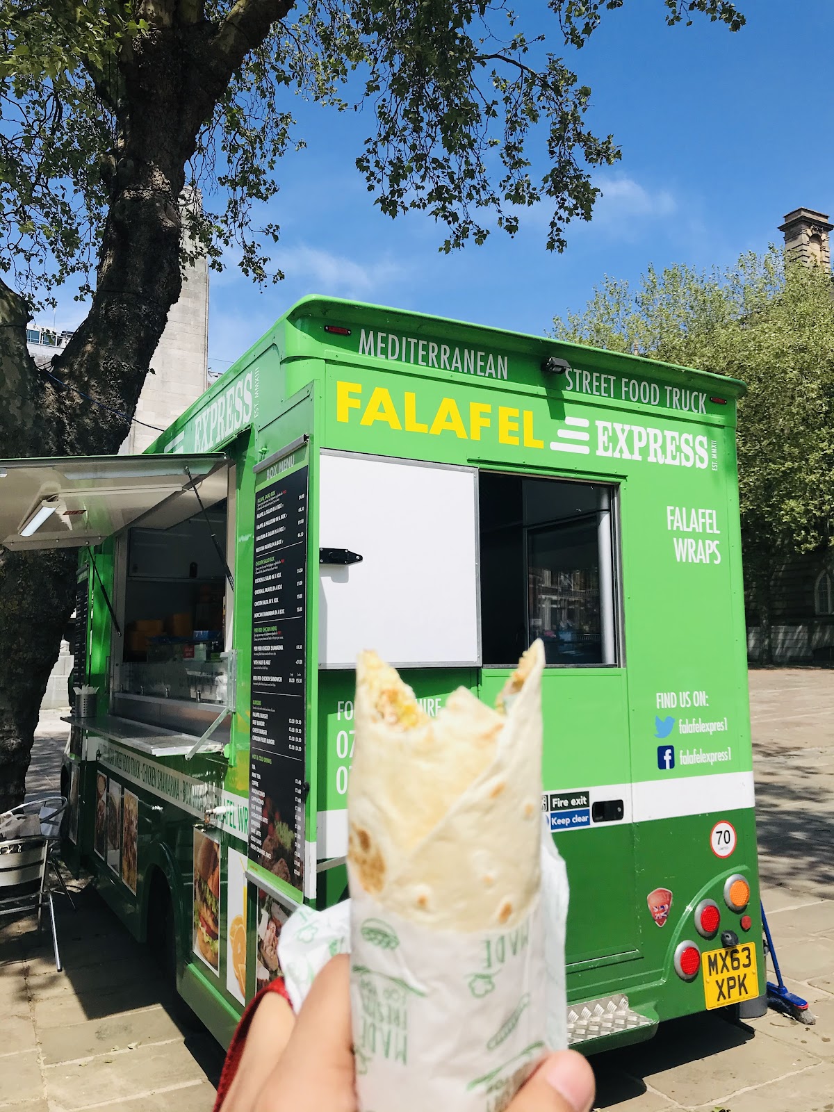 Photo of Falafel Express Truck - Flag Market, Cheapside, Preston PR1 2AP