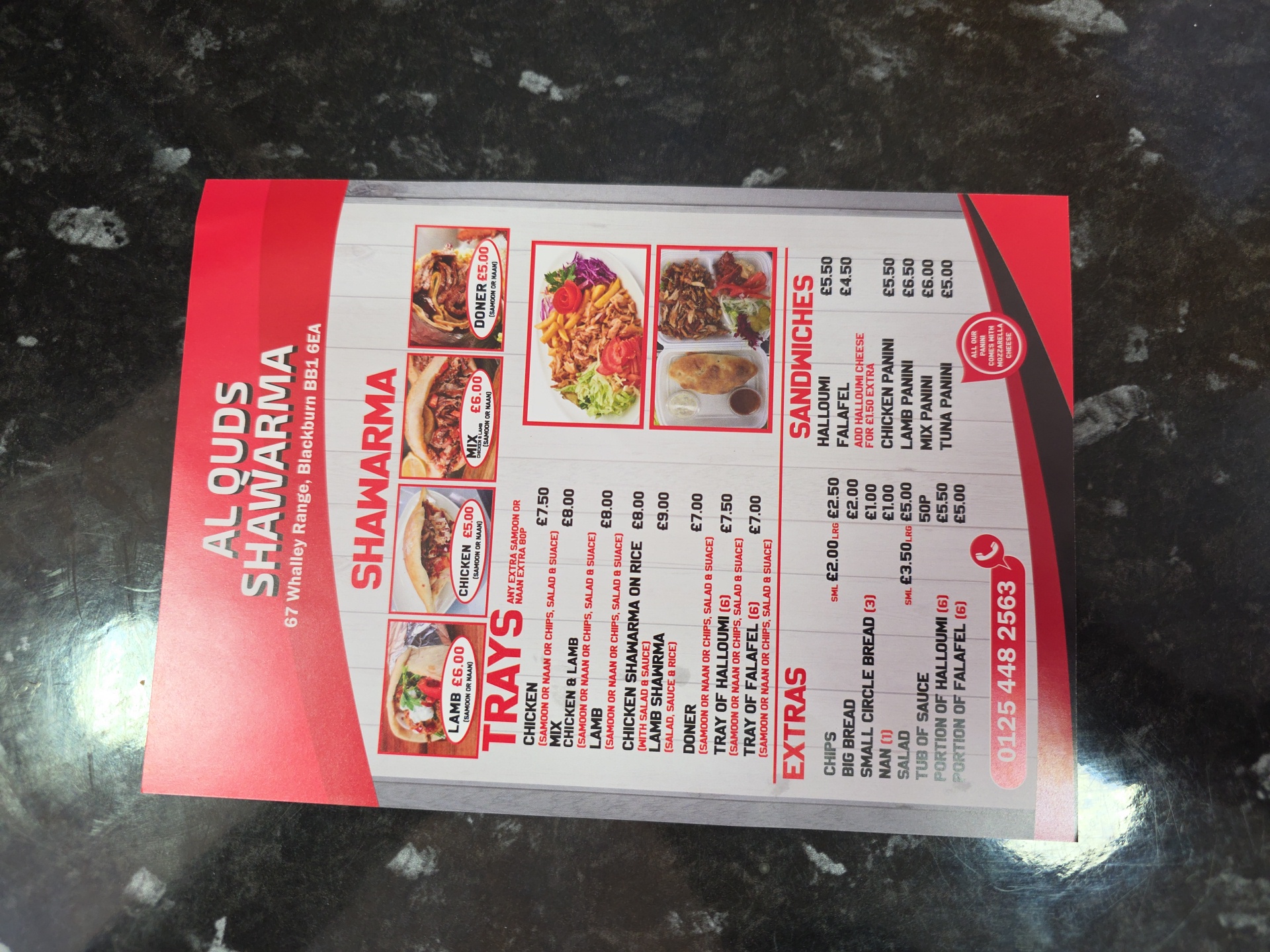 Photo of AI Quds Shawrma - 67 Whalley Range, Blackburn BB1 6EA