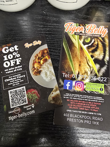 Photo of Tiger Belly - 468 Blackpool Rd, Ashton-on-Ribble, Preston PR2 1HX