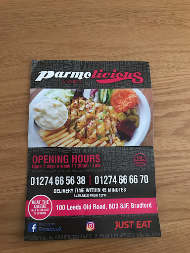 Photo of Parmolicious Bradford - 100 Leeds Old Rd, Bradford BD3 8JF