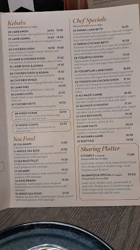 Photo of Anatolia Kitchen & Meze Bar - 60 High St, Sittingbourne ME10 4PB