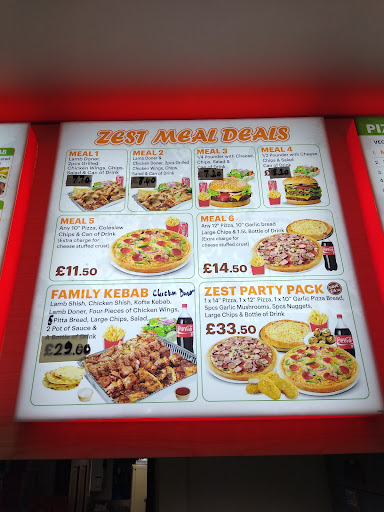 Photo of Zest Kebab & Pizza - 308 Margate Rd, Ramsgate CT12 6AN