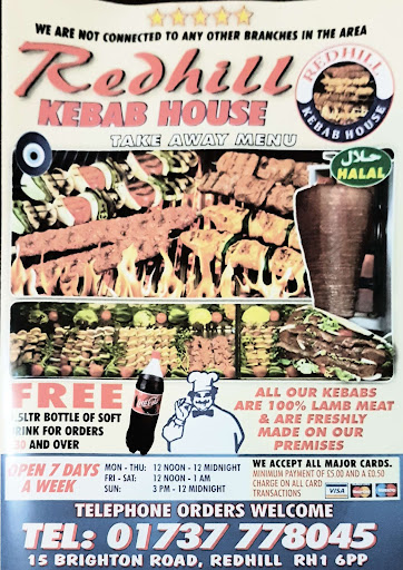 Photo of Redhill Kebab House - 15 Brighton Rd, Redhill RH1 6PP