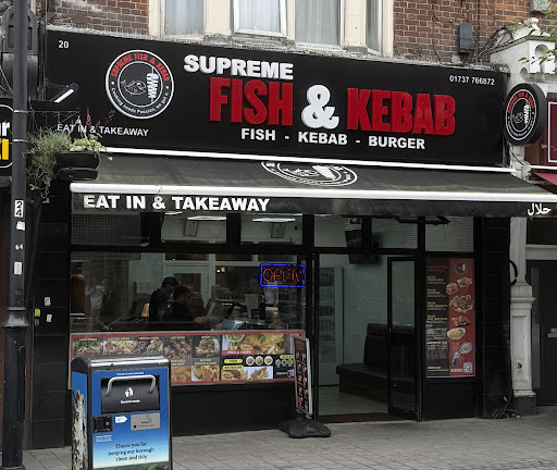 Photo of Supreme Fish & Kebab - 20 Station Rd, Redhill RH1 1PD