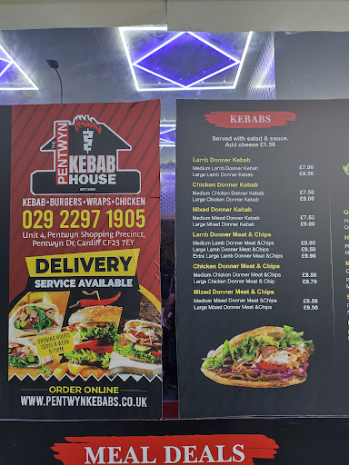 Photo of Pentwyn Kebab House - Unit 4, Pentwyn Shopping Precinct, Cardiff CF23 7EY