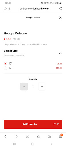 Photo of Bodrum Pizza And Kebab Cowdenbeath - 135 High St, Cowdenbeath KY4 9QE