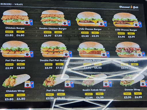 Photo of Charcoal Grill - 72 George St, Oldham OL1 1LS