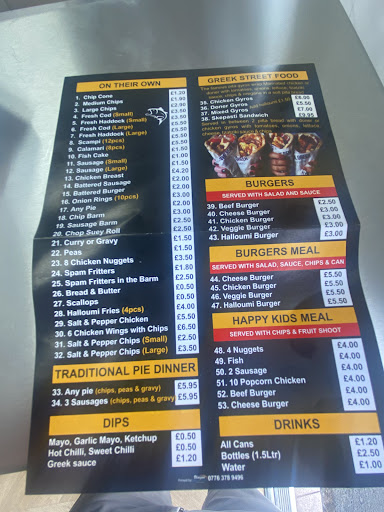 Photo of New St Fish Bar Greek gyros and kebabs burgers 🍔 - 1 New St, Halton, Runcorn WA7 5TU