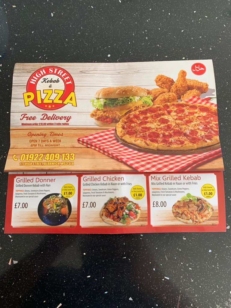 Photo of High Street Pizza And Kebab - 172 High St, Bloxwich, Walsall WS3 3LA